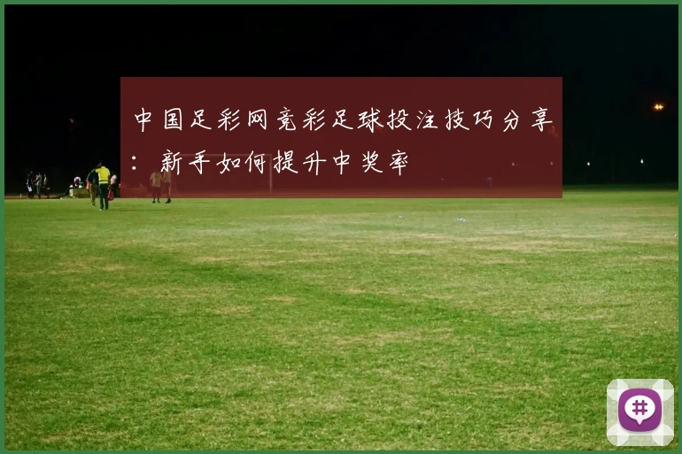 中国足彩网竞彩足球投注技巧分享：新手如何提升中奖率